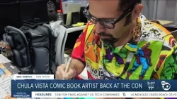 Chula Vista comic book artist returns to Comic Con for 35th year