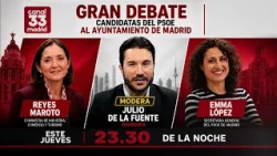 Promo GRAN DEBATE, candidatas del PSOE al Ayuntamiento de Madrid
