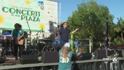 KSBY Meteorologist Jim Castillo emcees Concerts in the Plaza