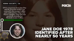 Body of Jane Doe discovered in Kern County in 1978 identified as 15-year-old Fresno girl