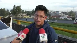 #News13Afternoon 🔥 Vehicle fire reported on the Mexico-Puebla highway...