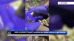 Lezhë, arrestohet 41-vjeçari i armatosur pas ndjekjes policore, iu gjet pistoletë.mp4