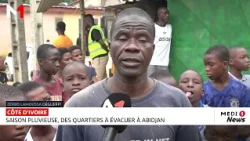 Côte d'Ivoire : Saison pluvieuse, des quartiers à évacuer à Abidjan