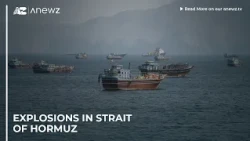 Explosions in Strait of Hormuz