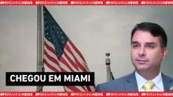 BREAKING NEWS: Flávio Bolsonaro chega nos Estados Unidos na manhã desta quarta-feira