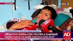 An inspiring story, Primitivo dreams of walking again.