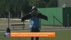 Ambiental Brusque conducts aerial survey to expedite sewage system planning