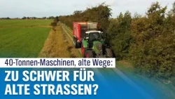 Feldwege am Limit: Tonnenschwere Maschinen hinterlassen immer größere Schäden in SH | NDR Info