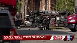 At least one person killed in crash on Milwaukee's northwest side