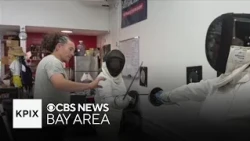 San Francisco woman who lost her vision finds motivation at fencing academy