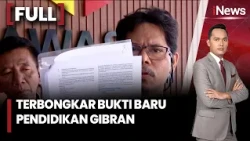 [FULL] Bonatua Temukan Bukti Baru Pendidikan Gibran, Andi Azwan Beri Penjelasan | iNews Malam 2/10
