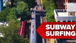 Group of teens subway surfing caught on drone; youngest only 12