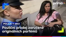 Nelegální prodej parfému na autobusové zastávce | Policie v akci
