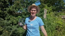 Building a Large BRUSH PILE | "Gabi's Garden" with Gabi Pratz