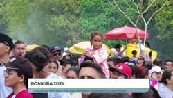 Chegada da Berlinda no Santuário de Nazaré || Emoção e Fé no Arraial do Apeú 🌿🙏 || Romaria 2024
