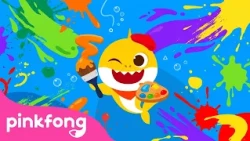 What Color Is Baby Shark?🌈 | Fun Color Learning for Kids | Pinkfong Official