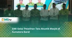 DMI Hosts Mosque Acoustic Training in West Sumatra