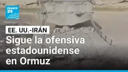EE.UU. destruye puentes en Ormuz  durante nueva ofensiva contra Irán • FRANCE 24 Español