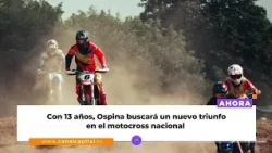 Martín Ospina competirá en primera válida nacional de motocross del segundo semestre 2026 | Deportes