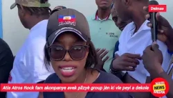 Atis Atros Rock fam leve kanpe avek plizyè group jèn ki vle peyi a dekole debake Delmas