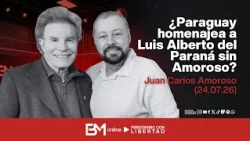 Is Paraguay honoring Luis Alberto del Paraná without Juan Carlos Amoroso? (07/26/24)