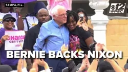 Bernie Sanders says Angie Nixon will be Florida's next senator at Tampa rally