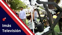 NEW OUTDOOR GYM at ANTONIO GASCÓN PARK in CIUDAD REAL