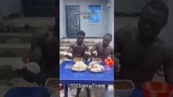 Men on swallow battle