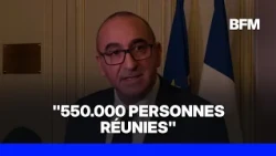 17 octobre: 550.000 personnes étaient réunies en France annonce le ministre de l’Intérieur