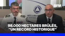 Laurent Nuñez annonce 167.000 évacuations dans le sud-ouest en raison des incendies