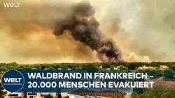 WILDFIRE IN FRANCE: Flames threaten Atlantic coast – 20,000 people evacuated