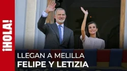Melilla se rinde ante la visita histórica de los reyes Felipe y Letizia