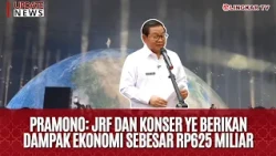 PRAMONO: JRF AND YE CONCERT HAVE AN ECONOMIC IMPACT OF RP625 BILLION
