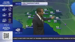 First to Know Forecast: Dry, cool pattern locked in (10/19/2026)