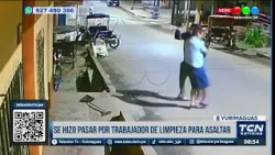 INTENTÓ ASALTAR A COMERCIANTE HACIENDOSE PASAR POR TRABAJADOR DE LIMPIEZA