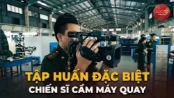 Lao People's Army Officers Practice Reporting in Vietnam | QPVN Digital