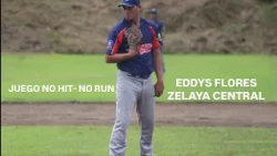 JUEGO NO HIT- NO RUN. PITCHER EDDY FLORES DE ZEAYA CENTRAL VS CARIBE SUR - JUEGO 4 04/08/25