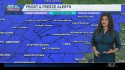 Gusty, Chilly Day; Impact Tonight: Freeze Warnings From 1 AM to 9 AM Sunday For South-Central PA