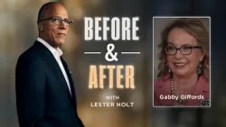 Gabby Giffords on “Before & After with Lester Holt” podcast: “Move ahead. Do not look back”