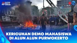 Student Protest at Purwokerto Town Square Turns Tense | Beritasatu Pagi
