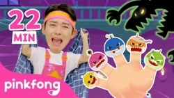 Boo! Hoi’s Halloween Playground Compilation | Zombie Finger Family & More | Pinkfong Halloween