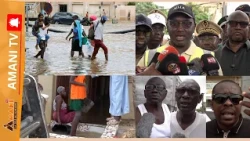 Dakar méconnaissable après les pluies: Des quartiers complètement submergés