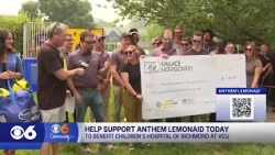 Wallace Montgomery and Puritan Cleaners donate to Anthem LemonAid