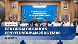 Customs Foils Illegal Smuggling of 25 kg of Gold Worth IDR 61 Billion at Several International Ai...