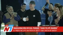 SANTIAGO YA TIENE SKATEPARK Y CANCHA DE HOCKEY SOBRE PATINES