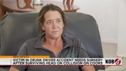 Albuquerque DWI crash survivor faces months-long recovery, urges drivers not to drink and drive