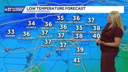Pleasant highs and sunshine in NC, Oct. 18 update | Tracking a low forming off the coast of the O...