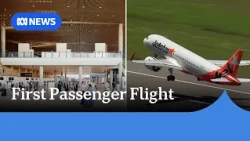 Western Sydney airport opens for passengers for first time | ABC NEWS