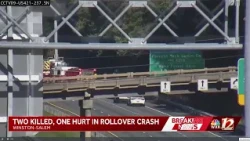 Two killed, one hurt in rollover crash, Winston-Salem police say