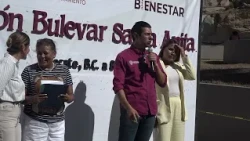 SANTA ANITA BOULEVARD PAVING INAUGURATED